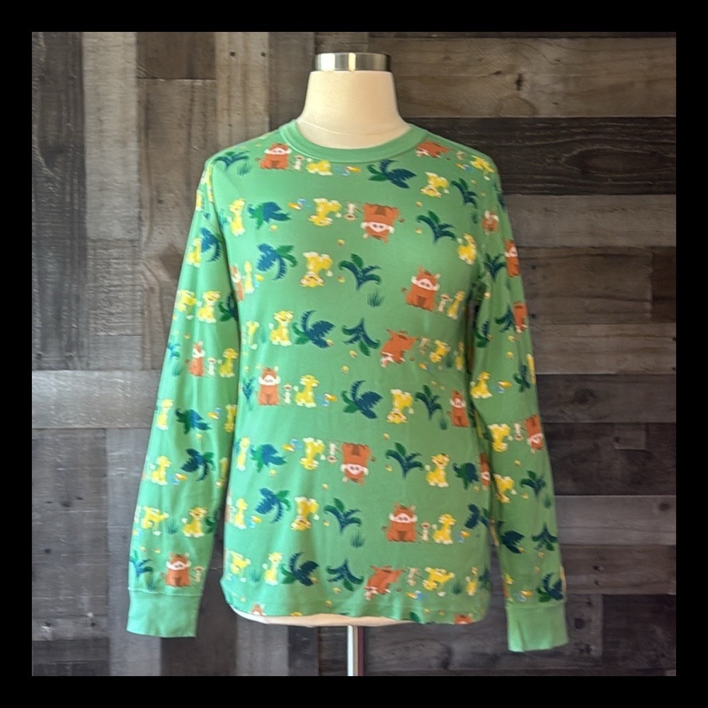 Hanna Andersson x Disney Lion King long sleeve shirt large Simba loungewear